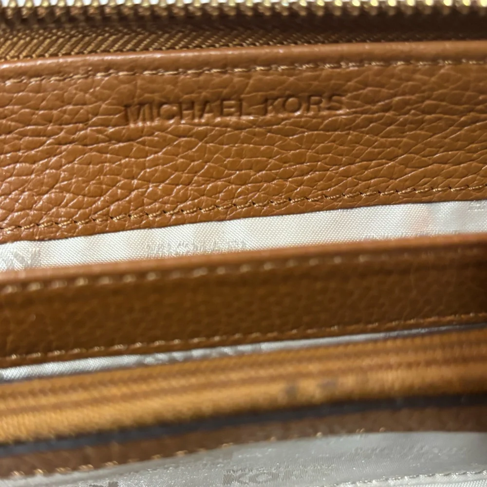 Michael Kors Tan Leather Wallet